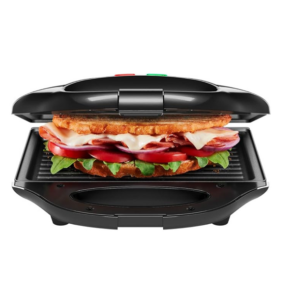 Sandwichera eléctrica antiadherente con parrilla compacta portátil Chefman