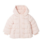 Girls' Heavyweight Hooded Puffer Jacket