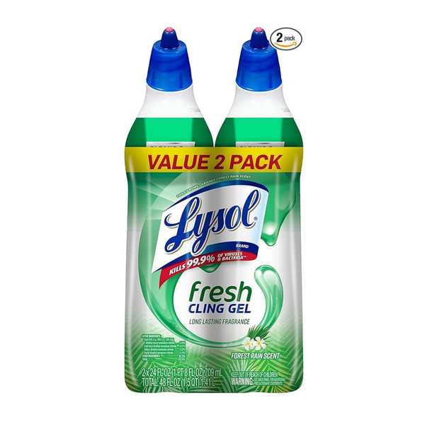 2-Pk Lysol Toilet Bowl Cleaner Gel