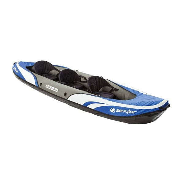 Kayak inflable para 3 personas Sevylor Big Basin con asientos ajustables