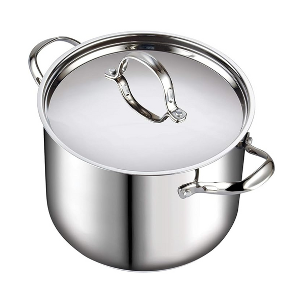 Cooks Standard 18/10 Stainless Steel Stockpot 12-Quart Classic Deep Cooking Pot