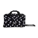 Rockland 22" Rolling Duffel Bag (Black Dot)