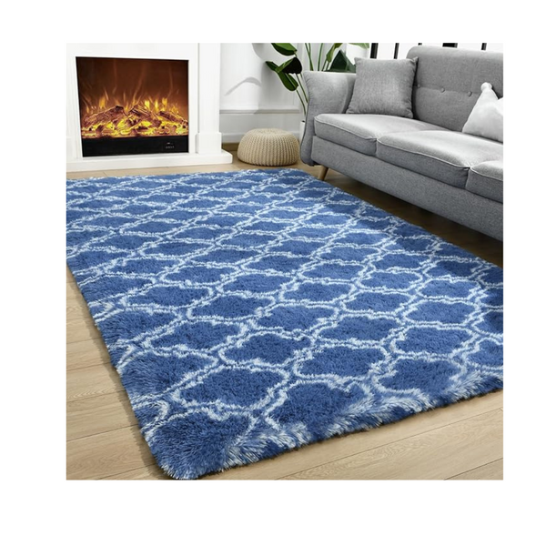 Unirea 6ft x 9ft Indoor Non Slip Shag Area Rug