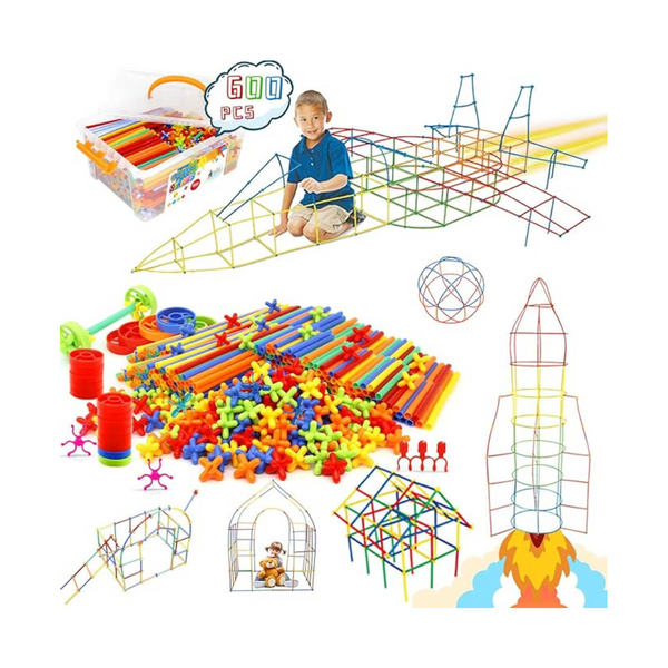 Ggiibro Kids Educational STEM Building Toys (600-Piece)