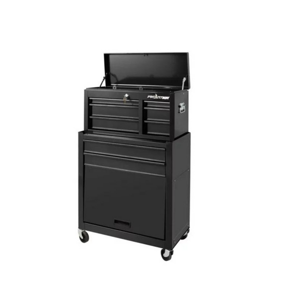 Frontier 24" 5-Drawer Rolling Tool Chest and Cabinet Combo