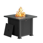 Devoko 28" Square BTU Propane Fire Pit Table