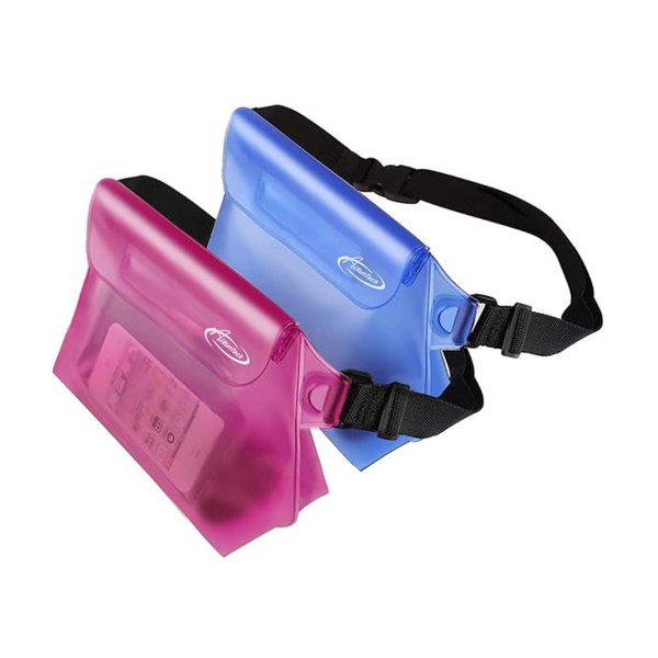 2-Pack AiRunTech Waterproof Pouch with Waist Strap