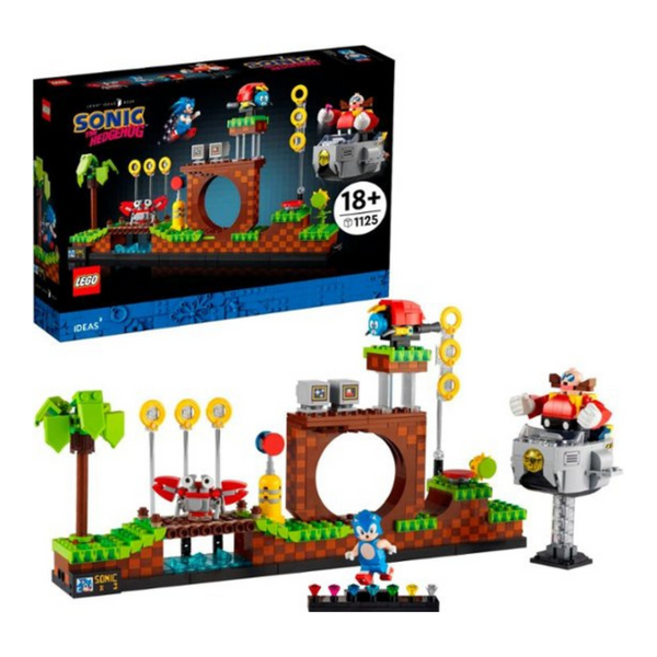 LEGO Ideas Sonic The Hedgehog Green Hill Zone  Building Kit