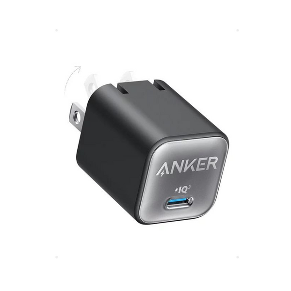 Anker Nano 3 30W USB-C PIQ 3.0 Foldable Charger Adapter