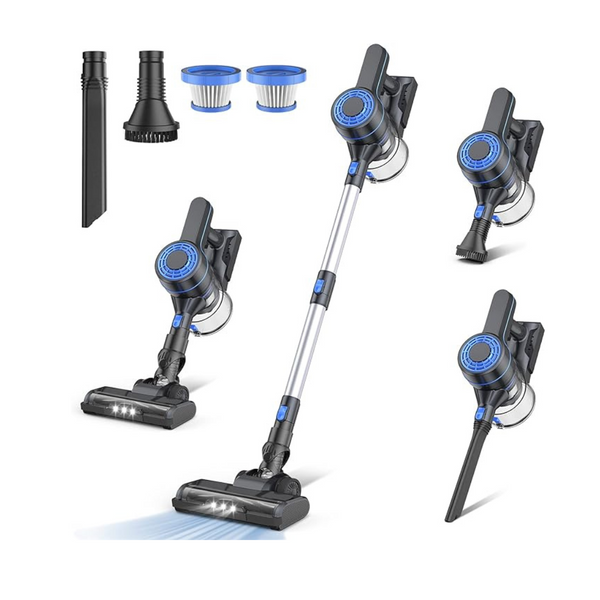 6-in-1 Lightweight  Powerful Cordless Vacuum Cleaner