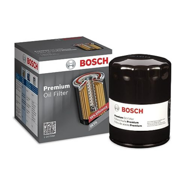 BOSCH  Premium Oil Filter With FILTECH Filtration Technology