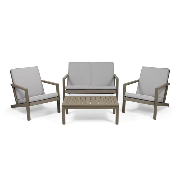 4 Person Outdoor Seating Group with Cushions