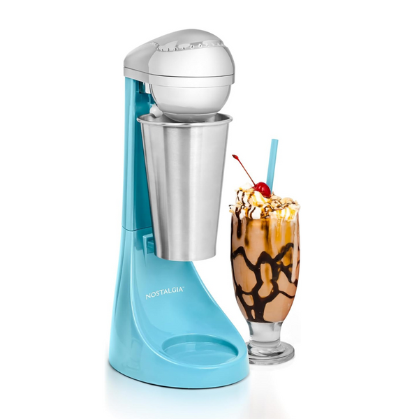 Nostalgia Two-Speed Electric Milkshake Maker and Drink Mixer