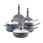 11-Piece Greenpan Dover Healthy Ceramic Nonstick Cookware Set