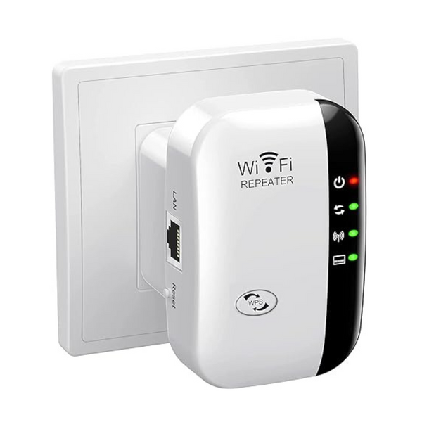 Sanyaa WiFi Extender, WiFi Signal Booster Up to 5000sq.ft and 45 Devices