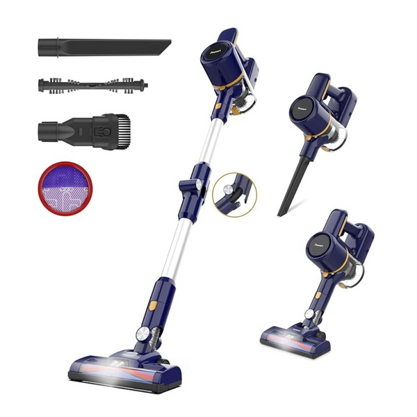 Poweart 6-in-1 Versatile Rechargeable Cordless Stick Vacuum Cleaner