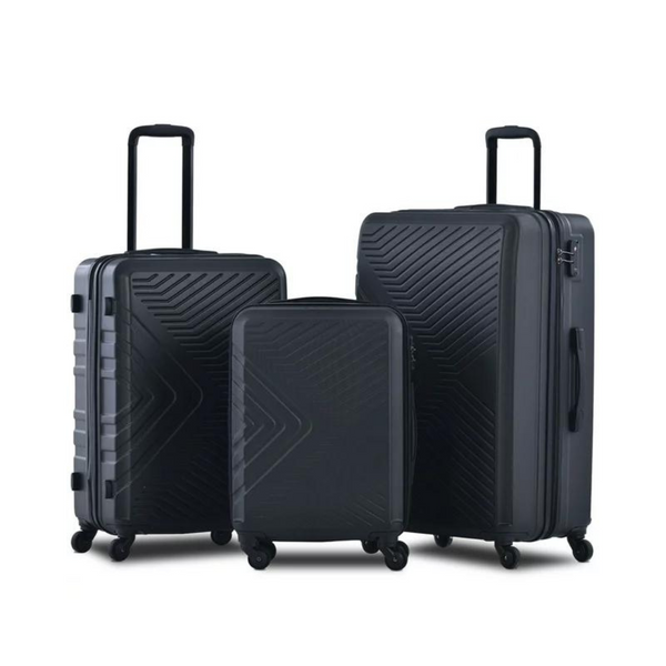 3-Piece Travelhouse Hardshell Lightweight Luggage Set