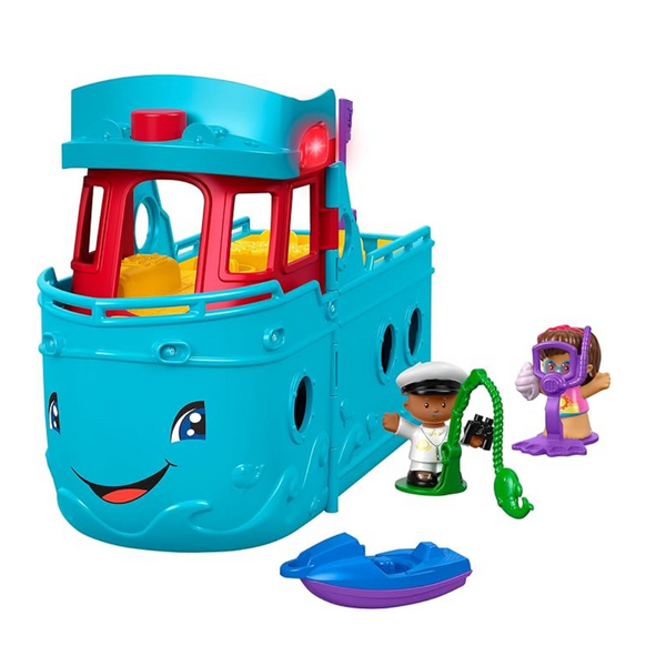 Fisher-Price Little People Travel Together Friend Ship Musical Playset