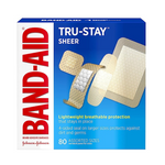 80-Count Band-Aid Tru-Stay Strips Adhesive Bandages