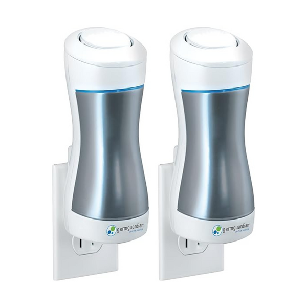 2-Pack GermGuardian Pluggable UV-C Sanitizer & Deodorizer