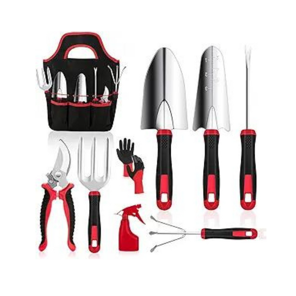 9-Pieces MOXILS Stainless Steel Heavy Duty Tool Set