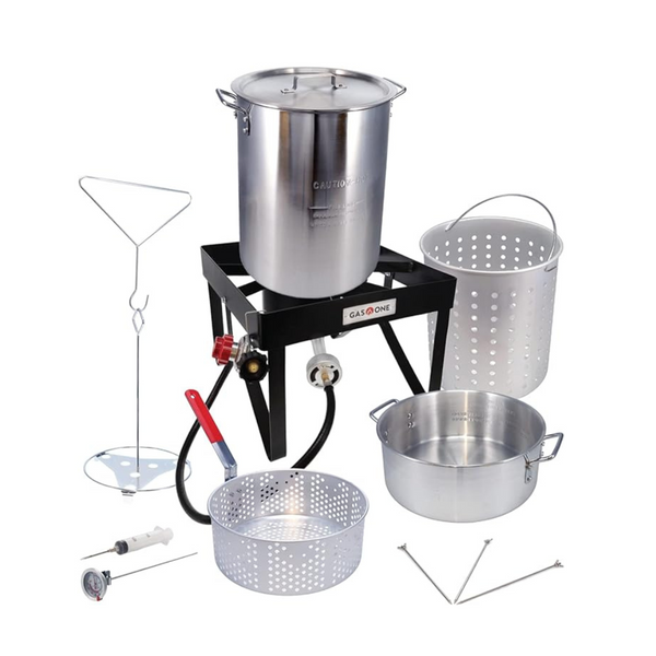 Gas One Turkey Fryer Propane Burner Complete Kit