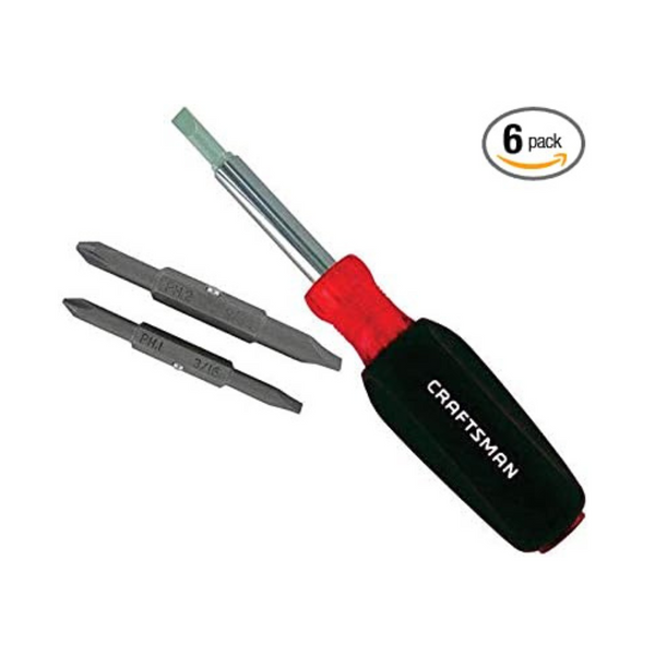 6-Piece Craftsman 6 Multi-Bits Screwdriver