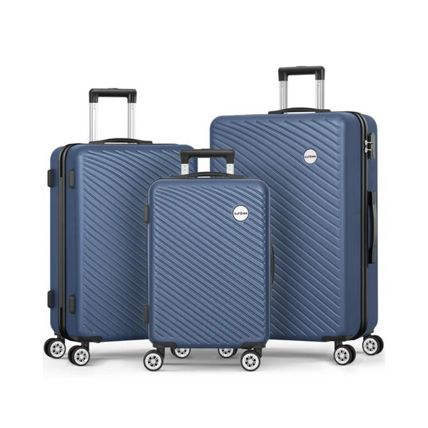 3-Piece Sunbee ABS Hardshell Hardside Lightweight Luggage Set