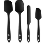 4-Piece Riveira  Heat Resistant Silicone Spatula Set