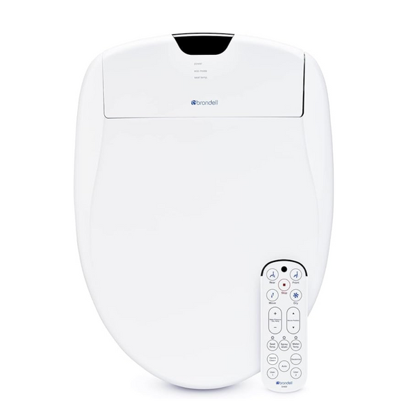 Brondell Swash 1400 Luxury Electric Bidet Seat for Elongated Toilet