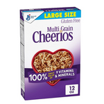 Cheerios Multi Grain Large Size Cereal Box (12 Oz)