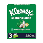 3 Boxes of 120-Ct Kleenex 3-Ply Lotion Tissues or 3 Boxes of 160-Ct Kleenex Tissues