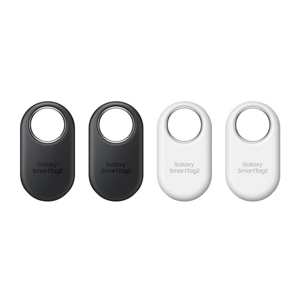 4-Pack Samsung Galaxy SmartTag2 Bluetooth Tracker (2 Black & 2 White)