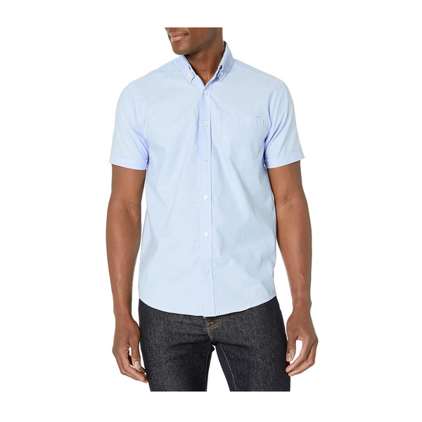 Lee Uniforms Men's Short-Sleeve Oxford Shirt