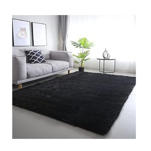 Caiyuecs 3ft x 5ft Modern Ultra Soft Fluffy Plush Rugs