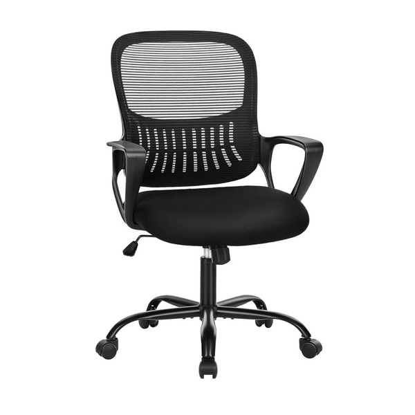 Smug Mid Back Swivel Task Computer Ergonomic Mesh Desk Office Chair