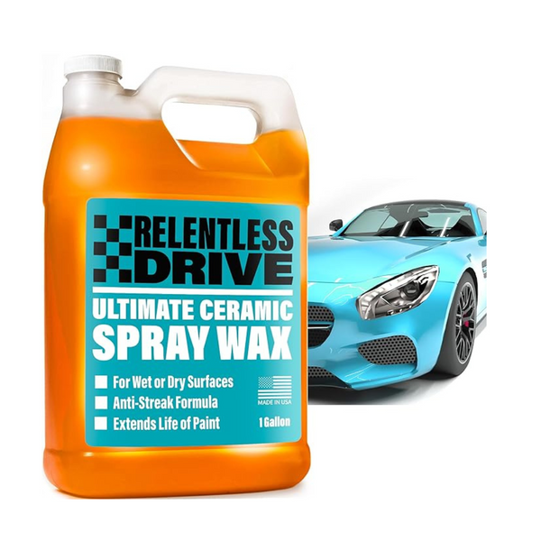 Relentless Drive Car Wax Kit Wet or Waterless Ceramic Wax