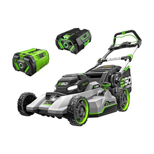 EGO Power+ 21" 56V Self-Propelled Lawn Mower w/ 10.0Ah + 5Ah Battery & Charger