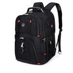 Shrradoo  17" Travel Laptop Backpack with USB Charging Port