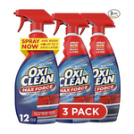 OxiClean Max Force Laundry Stain Remover Spray (12 Fl. Oz, 3-Pack)