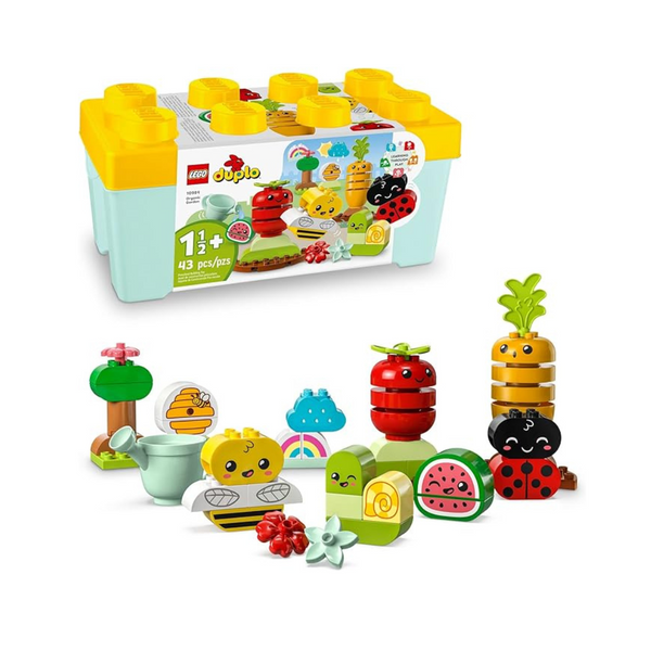 43-Piece Lego Duplo My First Organic Garden Stacking Toy Brick Box Set