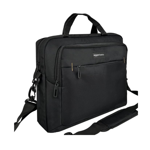 Amazon Basics 15.6" Laptop Computer and Tablet Shoulder Bag