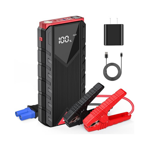 2,000A Portable Car Battery Jump Starter