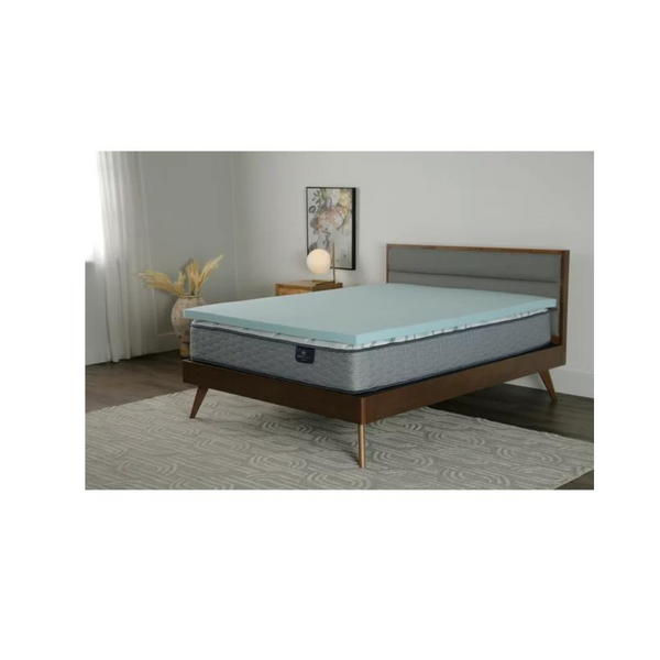 Serta Thermagel 2" Cooling Memory Foam Mattress Topper