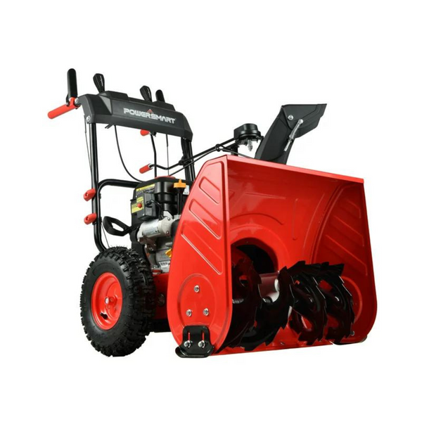 PowerSmart 24" 212cc 2-Stage Electric Start Gas Snow Blower