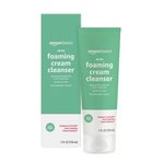 Amazon Basics Acne Foaming Cream Cleanser, 5 Fluid Ounces