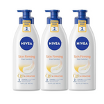 3-Pack Nivea Skin Firming 16.9oz Moisturizing Shea Butter Body Lotion