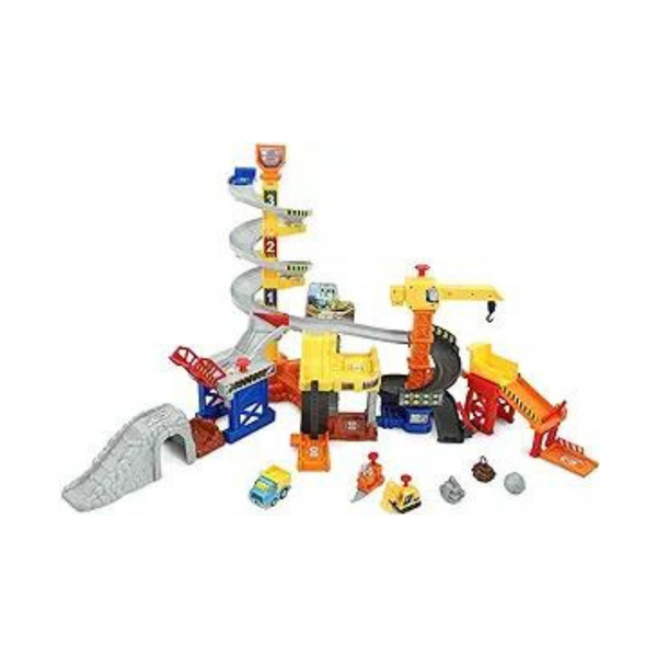 VTech Go! Go! Smart Wheels Speedy Spiral Construction Tower Track Set