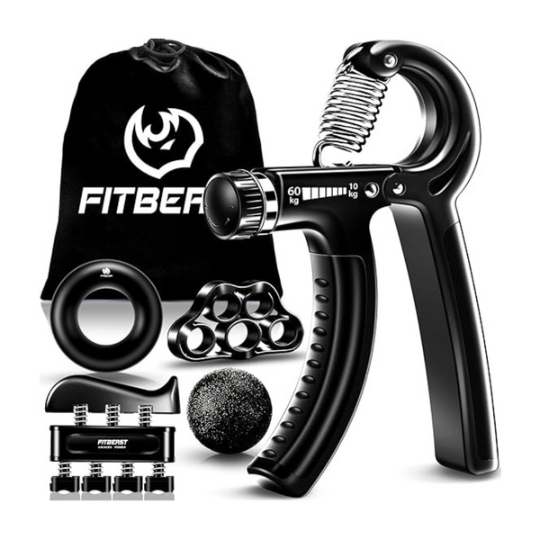 5-Pack FitBeast Hand Grip Strengthener Workout Kit