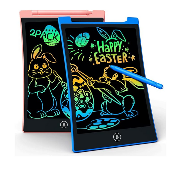 2-Pack Kokodi Doodle Board Erasable LCD Writing Tablet